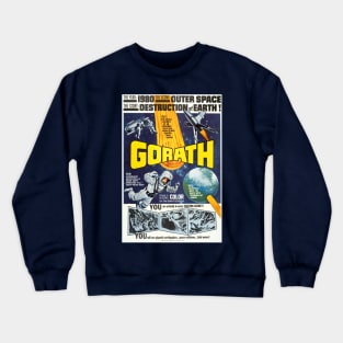 Classic Science Fiction Movie Poster - Gorath Crewneck Sweatshirt